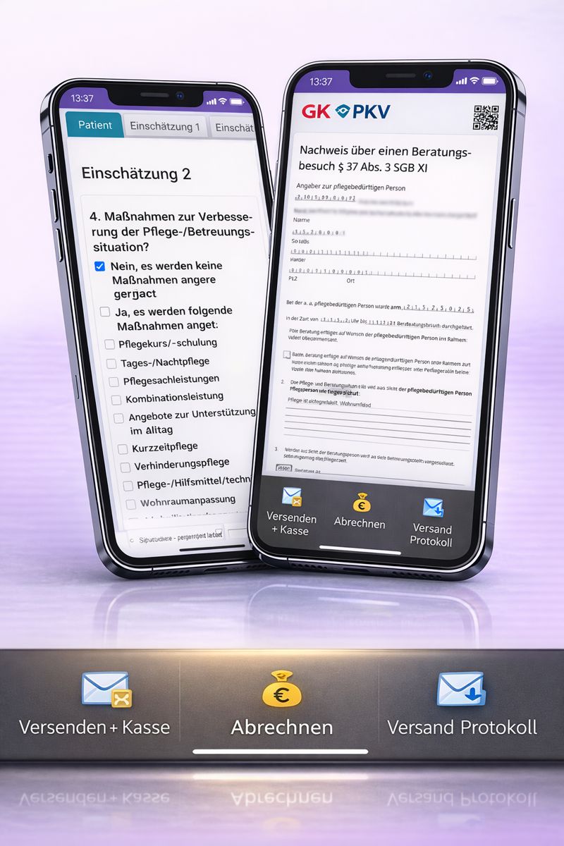 Digitale Pflegeberatung nach §37 SGB XI – Durchführung und Dokumentation